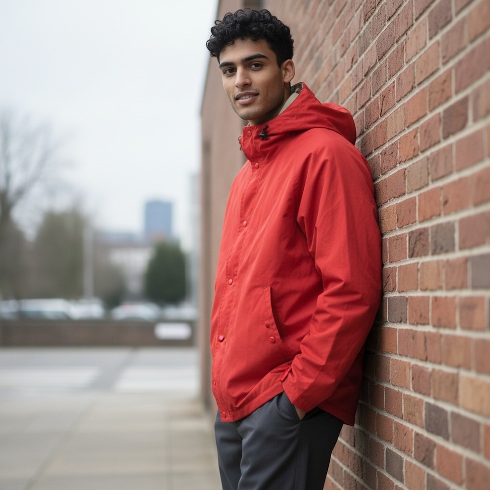 Vintage 80s Eddie Bauer‎ Gore-Tex Mountain Parka Jacket Mens XL Red Black Tag